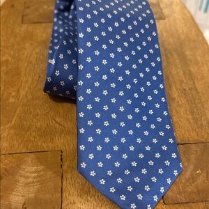 Blue Floral Men's Tie Breuer 3”